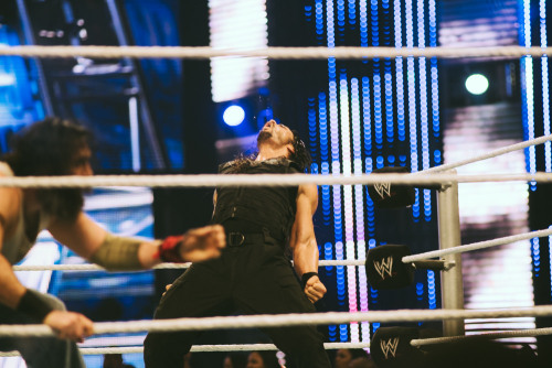 perversionsofjustice:  houndsofhotness:  Roman Reigns ❤  Ooh those second row pics got me thinking about how awesome it would be if Roman had a twin