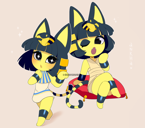 sugaryrainbow:  I haven’t played Animal Crossing but I can assure you that Ankha is much cuter than 