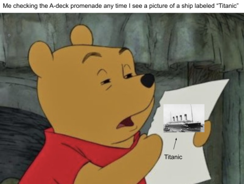 Some Slightly-stale Homemade Ocean Liner Memes I've Had Saved To My Desktop For A While And Felt The
