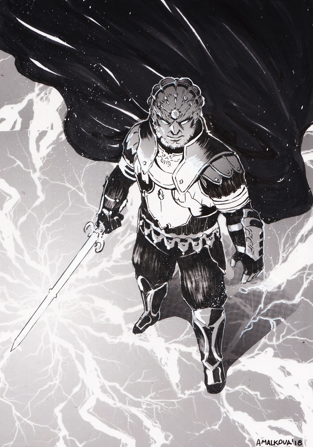 larrydraws:Inktober week one is done! Feelin good about how stuff is goin!