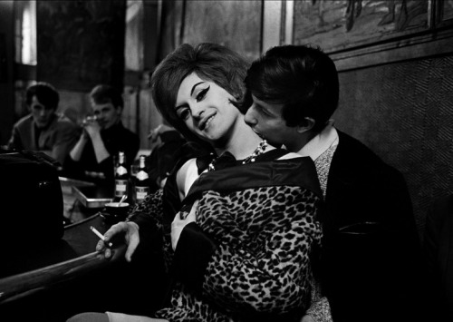 Carla &amp; Zizou, Brasserie Graff, Paris,  1963 by  Christer Strömholm