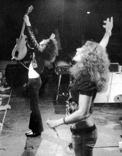 pageisgod:Jimmy Page and Robert Plant on