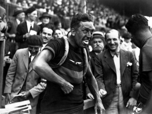 Jan Aerts, Tour De France, 1933Https://Painted-Face.com/