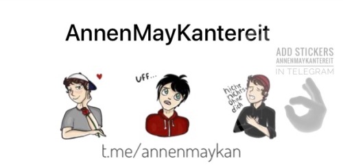 add stickers in telegram ❤️❤️❤️t.me/annenmaykan