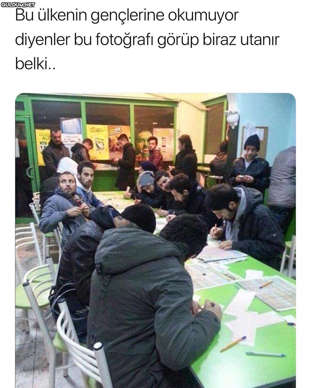 Bu ülkenin gençlerine...