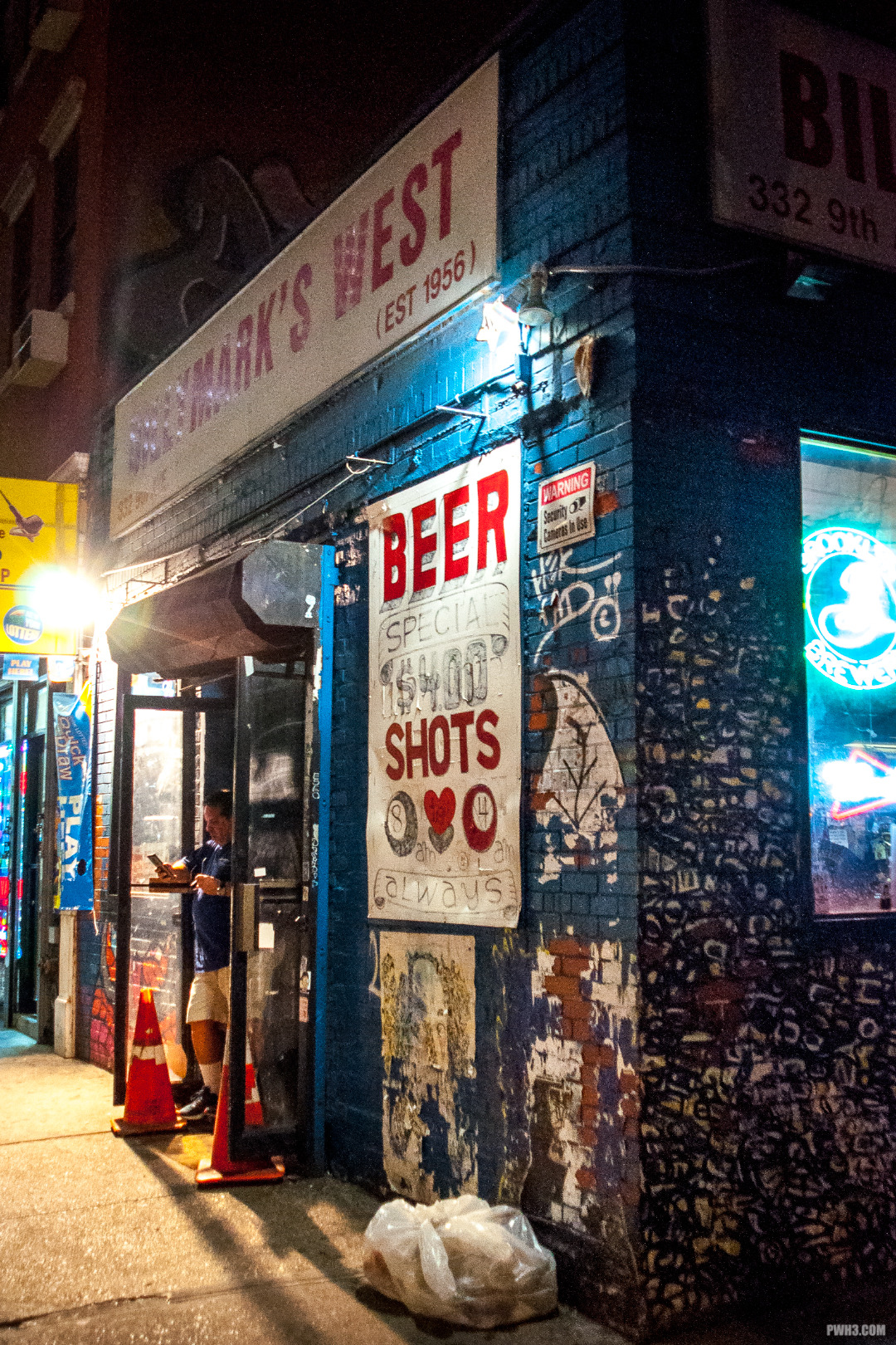 PWH3 — Dive bar, New York City.