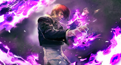 los40renglones:  Iori Yagami by ~longai