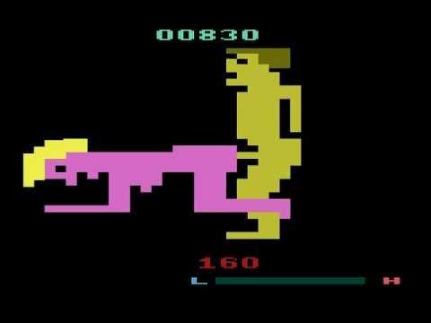 8 bit obscenities!In the 1980’s a company called Mystique produced a number of pornographic vi