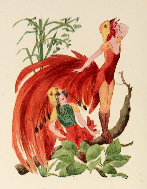 M.T. Ross (1881-1937), &ldquo;Bird Children, The Little Playmates of the Flower Children&rdquo; by E