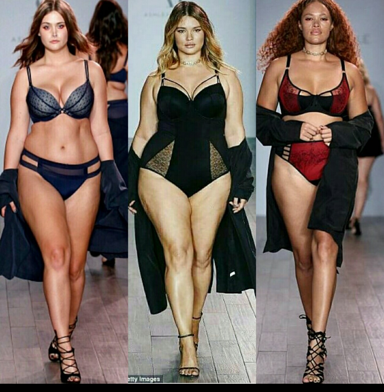 beyond-the-curve:  Looks from the  Addition Elle X Ashley Graham show 2016  Models:
