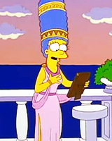 simpsons-latino:Algunos de los vestuarios de Marge