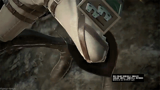 Erwin scene from the KOEI TECMO Shingeki no Kyojin Playstation game!More on the SnK