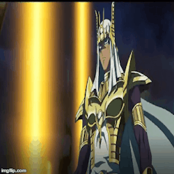 lillanekochan: I hope you all love it as mucha s me. I was soo happy to see Mahad again with Atem. ^_^  So here is this extra special gif I made. 