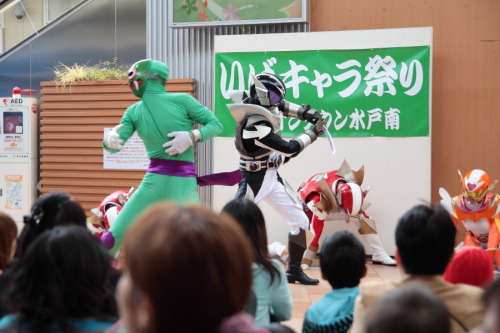 時空戦士イバライガー 2013.04.29　いばキャラ祭り＋北関東2013 in イオンタウン水戸南