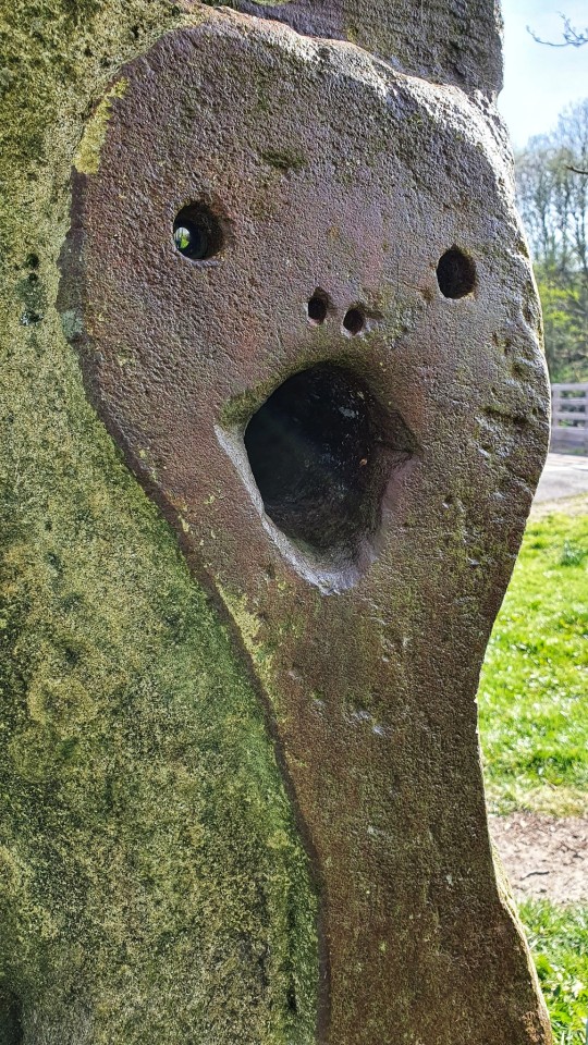 thesilicontribesman:‘Valley of Stone’ Sculpture, Stacksteads, Rossendale, Lancashire. 