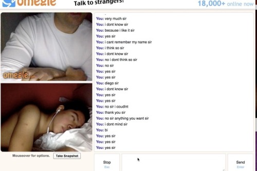 obedientsubmissivegaydoll:Got hypnotized on Omegle. Hope you like it