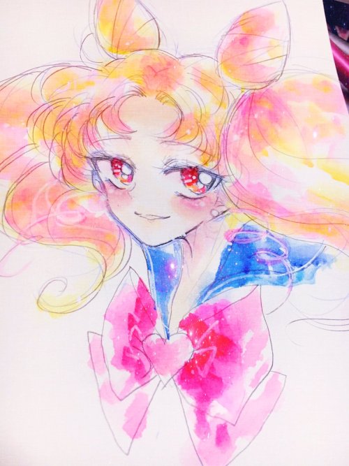 moonlightsdreaming: Sailor Moon // by うら