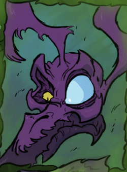 Panel I like from the next update. Also Kaw’s purple now because I like her better purple. Few more pages to go. 