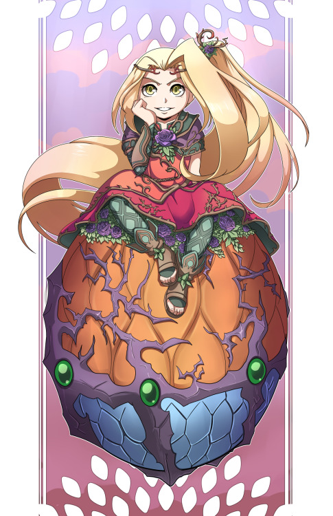 okanokawa:  Kid Icarus Uprising: Viridi Commission. This was fun to make. ^.^