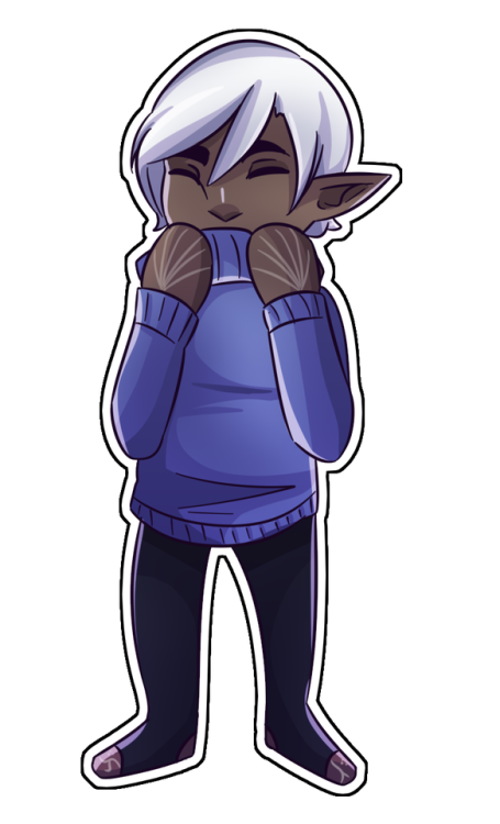 the-tevinter-biscuit: felt like drawing a cute little fen idk If you like my work, please consider s