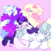 boingocabinet:younger Frankie and his demons !! (Pop, Irving, and Dulce :3)