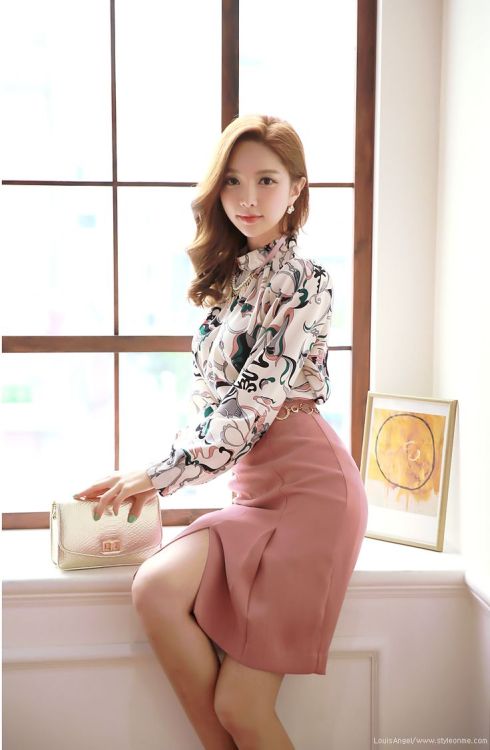 blouse and skirt