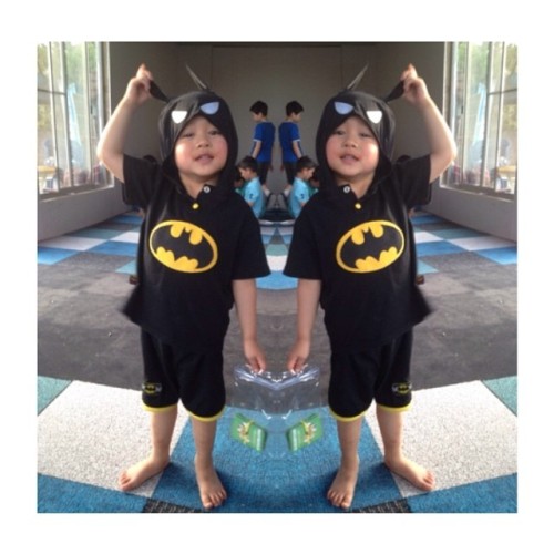 Cutest little Batman ever!!!! #jakey #cute #fambam