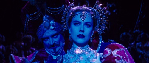 Blue tones in Moulin Rouge! • 2001 • Baz LuhrmannProduction design and costumes by Catherine Martin