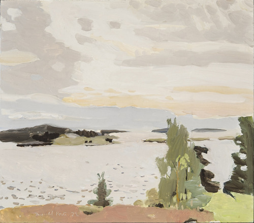 anne-sophie-tschiegg:  Fairfield Porter (American, 1907-1975), Morning Sky, 1972