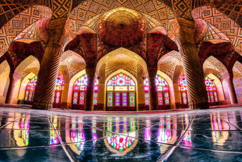 showslow:  Nasir Al-Mulk Mosque by Mohammad Reza Domiri Ganji