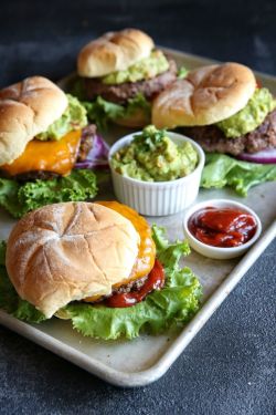 fattributes:  Guacamole Cheeseburger with