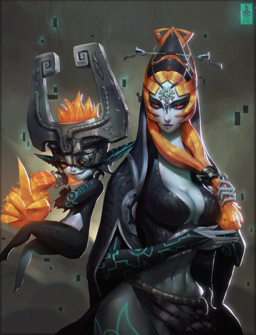 heroesofhyrule:  MIDNA by Zeronis 