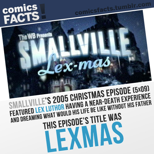 Oh my God Smallville, why did you have to end?Source