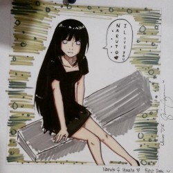 shiro-d18:  My drawing yesterday at Manga