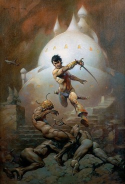 John Carter of Mars by Frank Frazetta