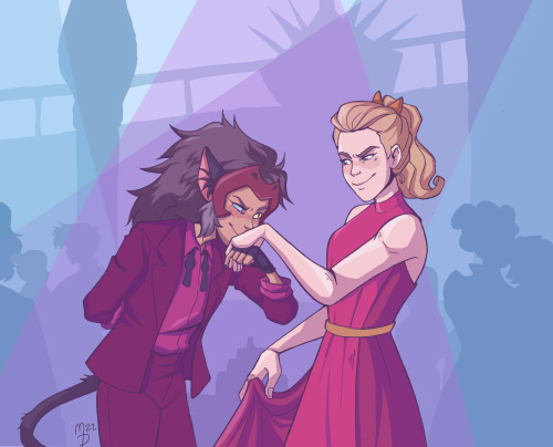  princess prom catradora as a prize/commission 