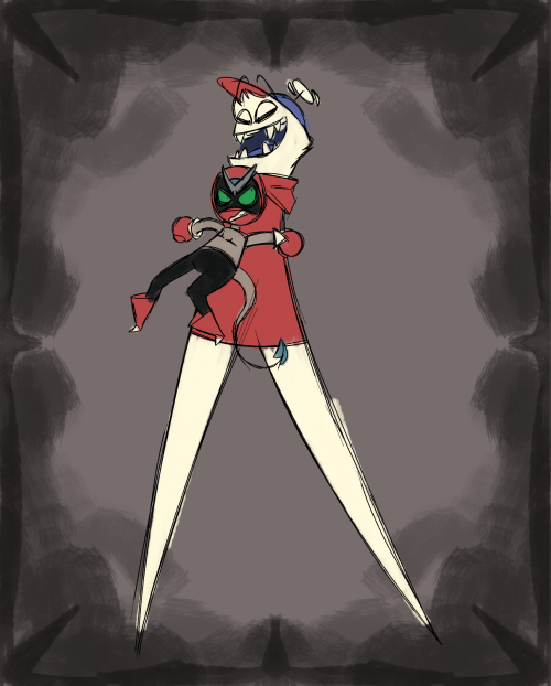 Wanted To See What Homestar And Strong Bad Looked Like In My New Stlye And