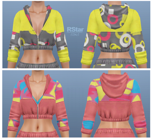 TS3 - Rainbow Set - downloadOriginal meshes by me;Age: YAF &amp; AF;Tops &amp; Bottoms sections;Cate