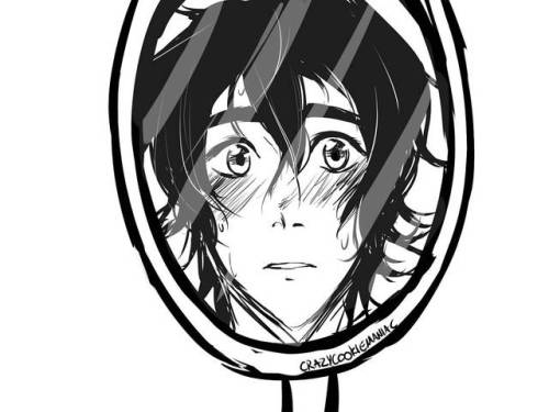 crazycookiemaniac: Hello here I am again with another cheesy Klance comic