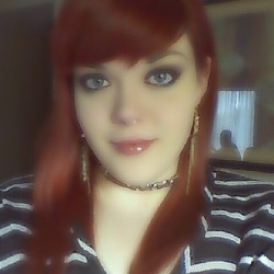 fat-sassy-panda:  bluntweaponry-panda:  I look too good today. #blueeyes #me #redhair  Gonna reblog my face for a bit(: