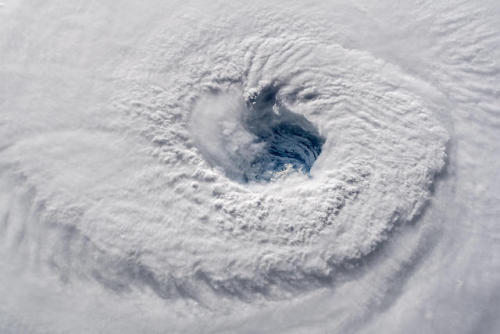 Staring Down Hurricane Florence : Ever stared down the gaping eye of a category 4 hurricane? It&