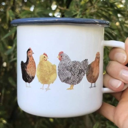 romantic-musings: enamel camp mugs