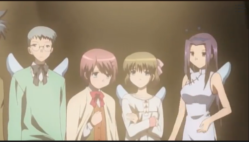 Just A Similiraty I Noticed Between OR3O's Clover And The Anime Hitohira(ep 8&9)