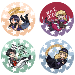 Princenoriaki:  Phantom Blood Buttons Are Done!! If Only 4 Took This Long Then Oh