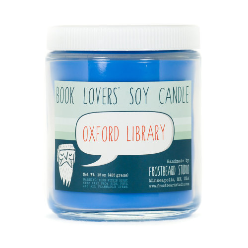 Porn photo sosuperawesome:  Book Lovers’ Candles -including