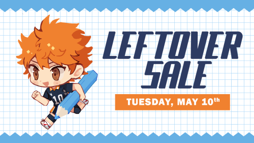 ATTENTION SPORTS ANIME FANS!Leftover sales for our Sports Anime Planner starts tomorrow, May 10th! ⛸