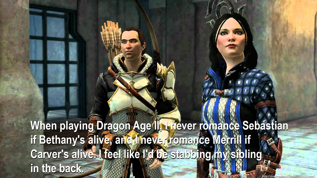 Dragon Age Confessions — CONFESSION: When I had my Mahariel romance