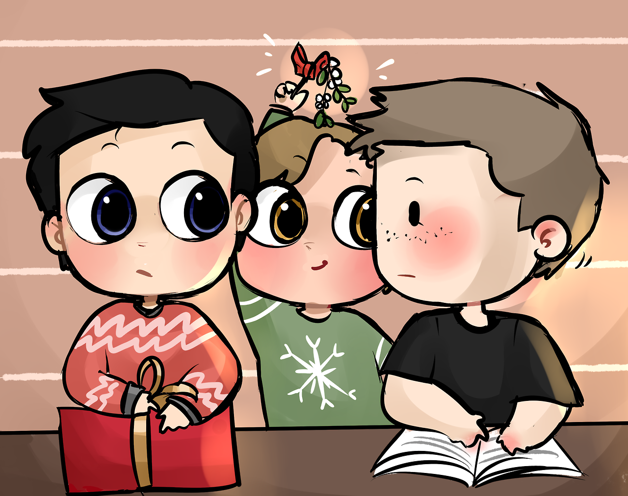 elicedraws:  merry christmas!(or any other holidays you celebrate!)