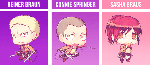 keiko-chan:  Shingeki no chibi (◕‿◕✿) 