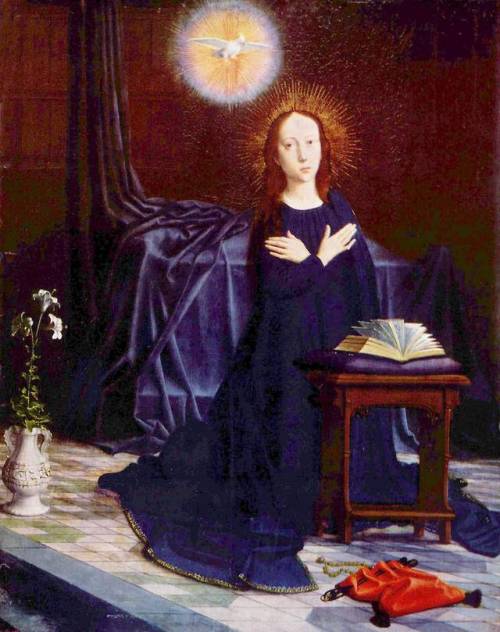 Annunciation of the Virgin, Gerard David, ca. 1500-1510